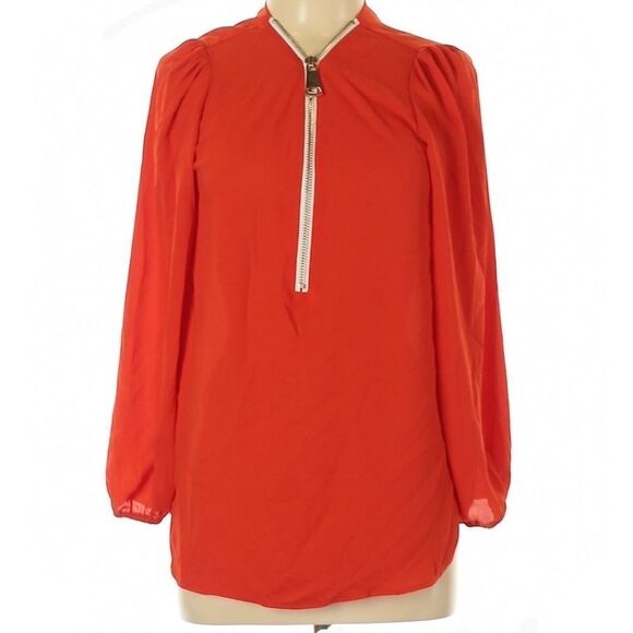 NWOT Carmen Marc Valvo Blouse - Picture 1 of 3